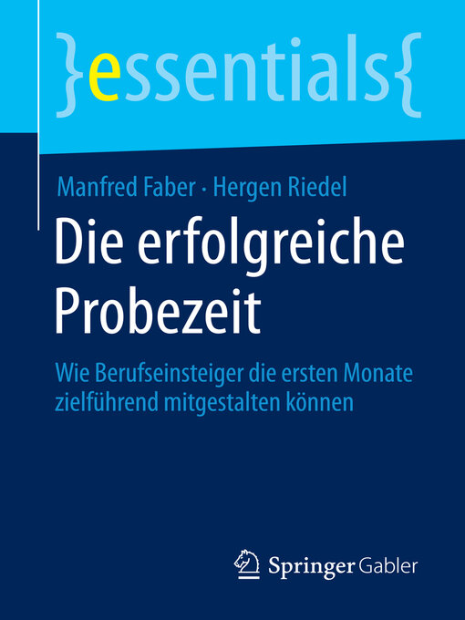 Title details for Die erfolgreiche Probezeit by Manfred Faber - Available